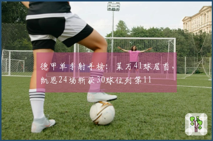 德甲单季射手榜：莱万41球居首，凯恩24场斩获30球位列第11